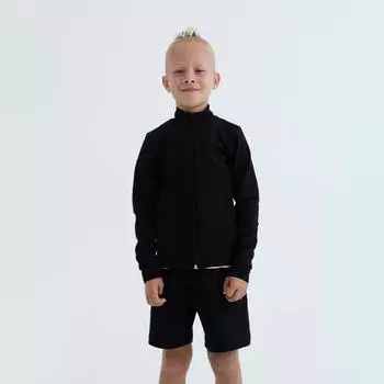 Толстовка для мальчика цвет чёрный, рост 122