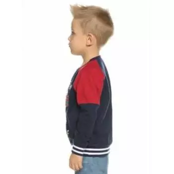 Толстовка для мальчиков, рост 86 см, цвет тёмно-синий