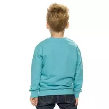 Толстовка для мальчиков, рост 98 см, цвет голубой