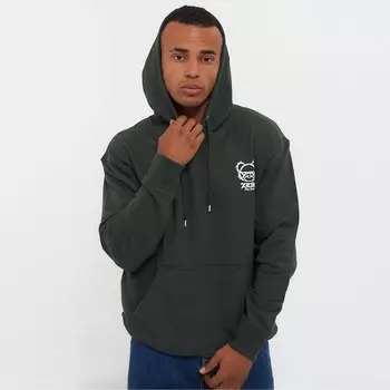 Толстовка мужская, цвет хаки, размер L (48)