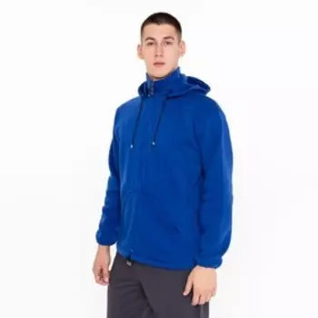 Толстовка мужская, цвет синий, размер 58