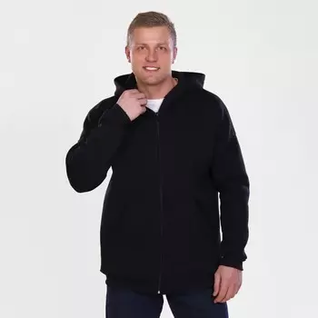 Толстовка мужская НАЧЁС, цвет чёрный, размер 50