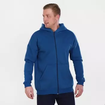 Толстовка мужская НАЧЁС, цвет индиго, размер 52