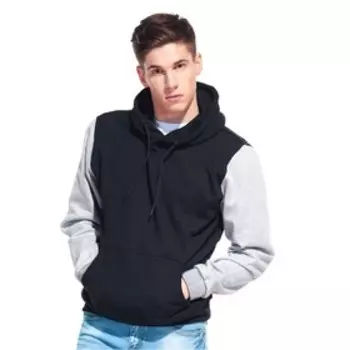 Толстовка мужская, размер 40, цвет серый меланж