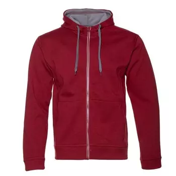 Толстовка мужская, размер 52, цвет бордовый меланж