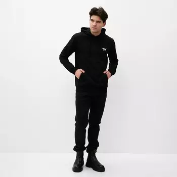 Толстовка мужская с капюшоном MIST Men's casual размер 54, черный