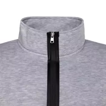 Толстовка мужская, серый меланж, размер XL