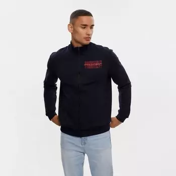 Толстовка на молнии President, размер L, цвет чёрный