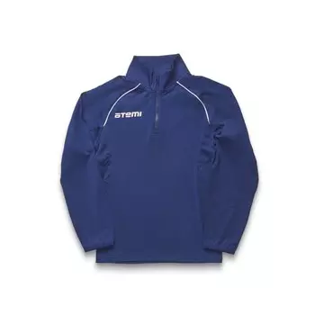 Толстовка тренировочная детская Atemi, цвет тёмно синий, AJKT-003JSS23-DNV, размер 128