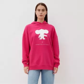 Толстовка женская KAFTAN Чебурашка размер 44-46, розовый