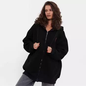 Толстовка женская НАЧЁС, цвет черный, р-р ONE SIZE (42-50)