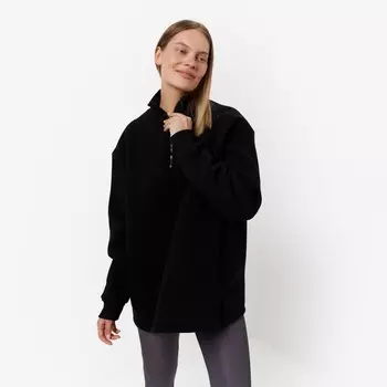 Толстовка женская НАЧЁС, цвет чёрный, размер ONE SIZE (42-46)