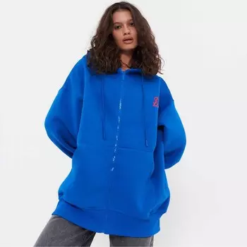 Толстовка женская НАЧЁС, цвет ярко синий, р-р ONE SIZE (42-50)