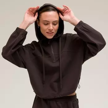 Толстовка женская, размер 44, цвет шоколадный