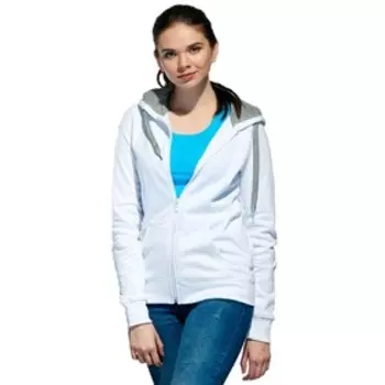 Толстовка женская, размер 46, цвет белый