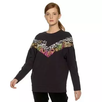 Толстовка женская, размер XS, цвет чёрный