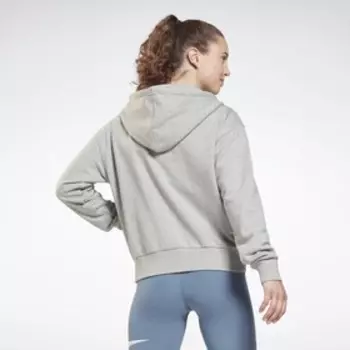 Толстовка женская Reebok Ri French Terry Full Zip Hoodie, размер 38 (H52718)