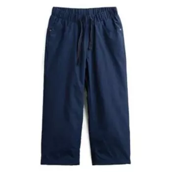 Тёмно-синие утеплённые брюки для мальчика, рост 98 см