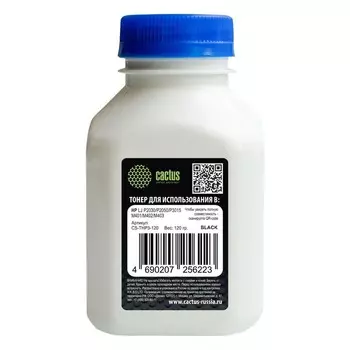 Тонер Cactus CS-THP3-120 черный флакон 120гр. для принтера HP LJ P2014/P2015/2030/2050/3005 172546