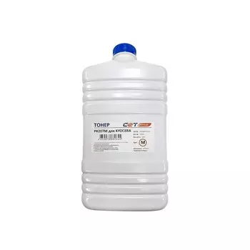 Тонер Cet PK207 OSP0207M500, для Kyocera M8124cidn/8130cidn, бутылка 500гр, пурпурный