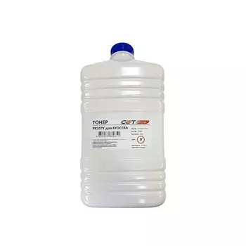 Тонер Cet PK207 OSP0207Y500, для Kyocera M8124cidn/8130cidn, бутылка 500гр, жёлтый