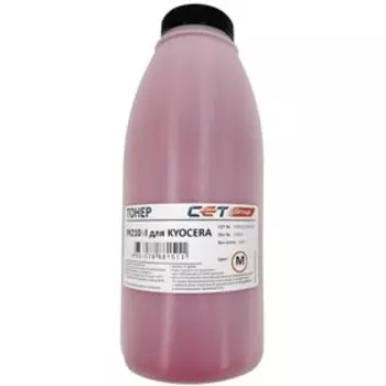 Тонер Cet PK210 OSP0210M-100, для Kyocera P6230cdn/6235cdn/7040cdn, бутылка 100гр, пурпурный