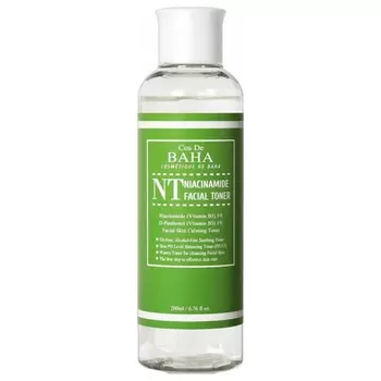 Тонер для лица Cos De Baha Niacinamide Facial Toner, с ниацинамидом, 200 мл