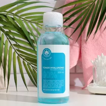 Тонер для лица NSC увлажняющий с г иалуроновой кислотой, 500 мл