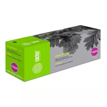 Тонер Картридж Cactus CS-CLT-Y504S желтый для Samsung CLP-415N/CLX-4195FW/4195FN (1800стр.) 172636