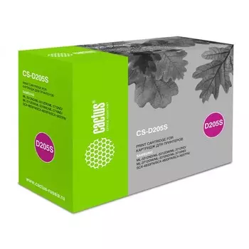 Тонер Картридж Cactus CS-D205S черный для Samsung ML-3310D/3310ND/3710D/3710ND/SCX-4833FD/4833FR/563