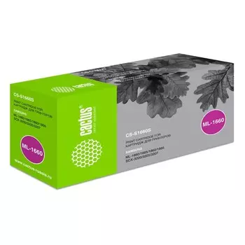 Тонер Картридж Cactus CS-S1660S D104S черный для Samsung ML-1660/1665/SCX-3205/3207 (1500стр.) 172
