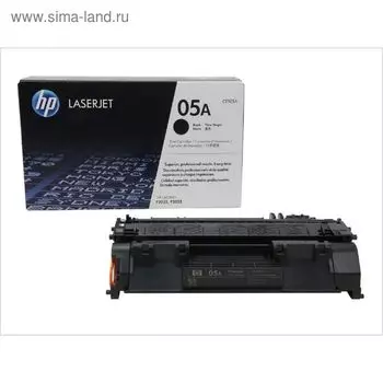 Тонер Картридж HP CE505A черный для HP LJ P2035/2055 (2300стр.)