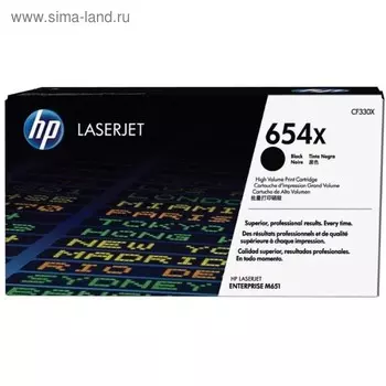 Тонер Картридж HP CF330X черный для HP CLJ Flow M680z/M651dn/M651n/M651xh/M680dn/M680f (20500стр.)