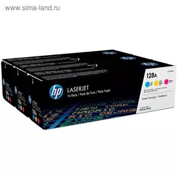 Тонер Картридж HP CF371AM голубой/пурпурный/желтый набор карт. для HP CM1415/CP1525 (1300стр.) 172
