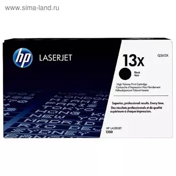 Тонер Картридж HP Q2613X черный для HP LJ 1300/1300N (4000стр.)