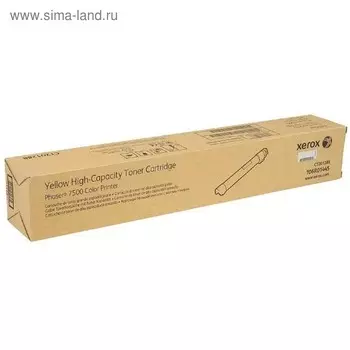 Тонер Картридж Xerox 106R01445 желтый для Xerox Ph 7500 (17800стр.)