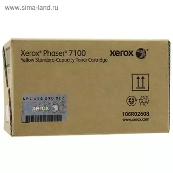 Тонер Картридж Xerox 106R02608 желтый для Xerox Phaser 7100 (4500стр.)