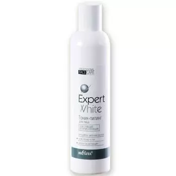 Тоник-пилинг для лица BIELITA Expert White, 250 мл