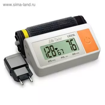 Тонометр Little Doctor LD-23L, автоматический, большая манжета 32-43 см, 4хАА, с адаптером