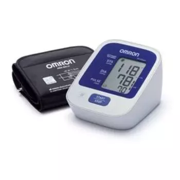 Тонометр OMRON M2 Classic HEM-7122-АLRU, автоматический, манжета 22-42 см, с адаптером