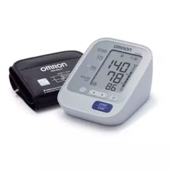 Тонометр OMRON M3 Expert HEM-7132-ALRU, автоматический, манжета 22-42 см, с адаптером
