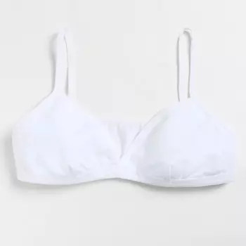 Топ для девочки, цвет белый, рост 146-158 см