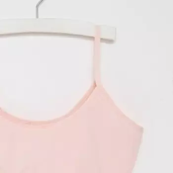 Топ для девочки, цвет персиковый, рост 152-158 (13/14)