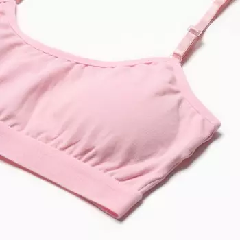 Топ для девочки, цвет розовый, рост 140-146 см