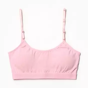 Топ для девочки, цвет розовый, рост 146-152 см