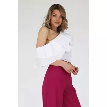 Топ на одно плечо, размер 46