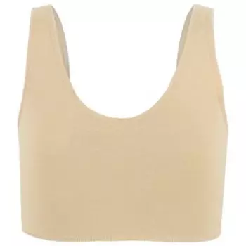 Топ на широких бретелях Grace Dance, р. 32, цвет бежевый