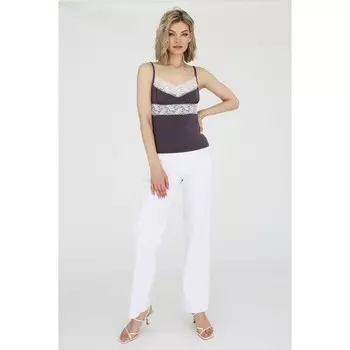 Топ с кружевом, размер 42