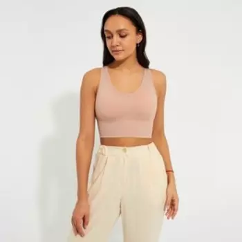 Топ женский Collorista, цвет пудра, размер 42-44