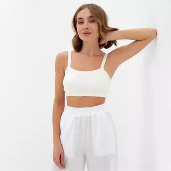 Топ женский цвет белый, размер 42-44